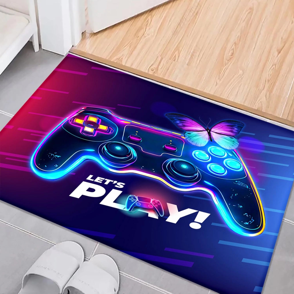Tappeto antiscivolo per controller di gioco, lavabile, 150 x 200 cm