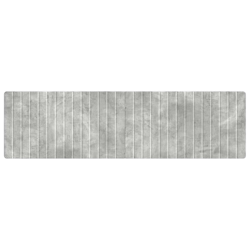 Testiera da Muro ZWOLLE Grigio Cemento Legno ingegnerizzato