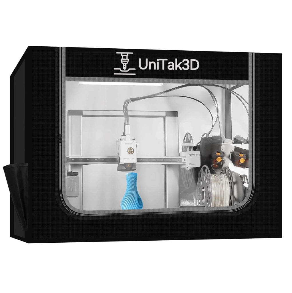 Custodia per stampante 3D con LED, dimensioni 82,5 x 58,5 x 58,5 cm, compatibile con modelli A1/A1 Combo