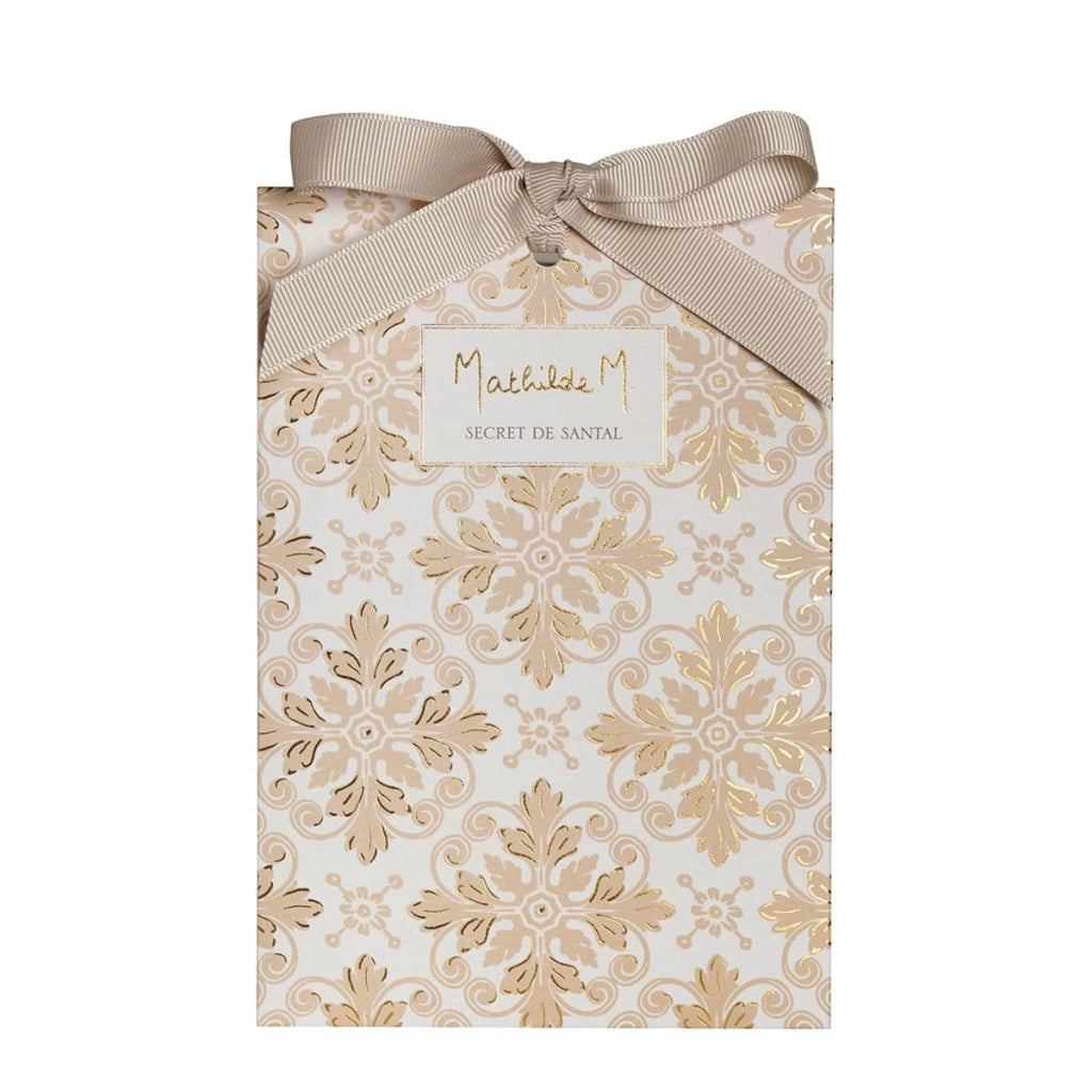 Sacchetti profumati per armadi, fragranza "Secret de Santal", dimensioni 11,5 x 17 cm