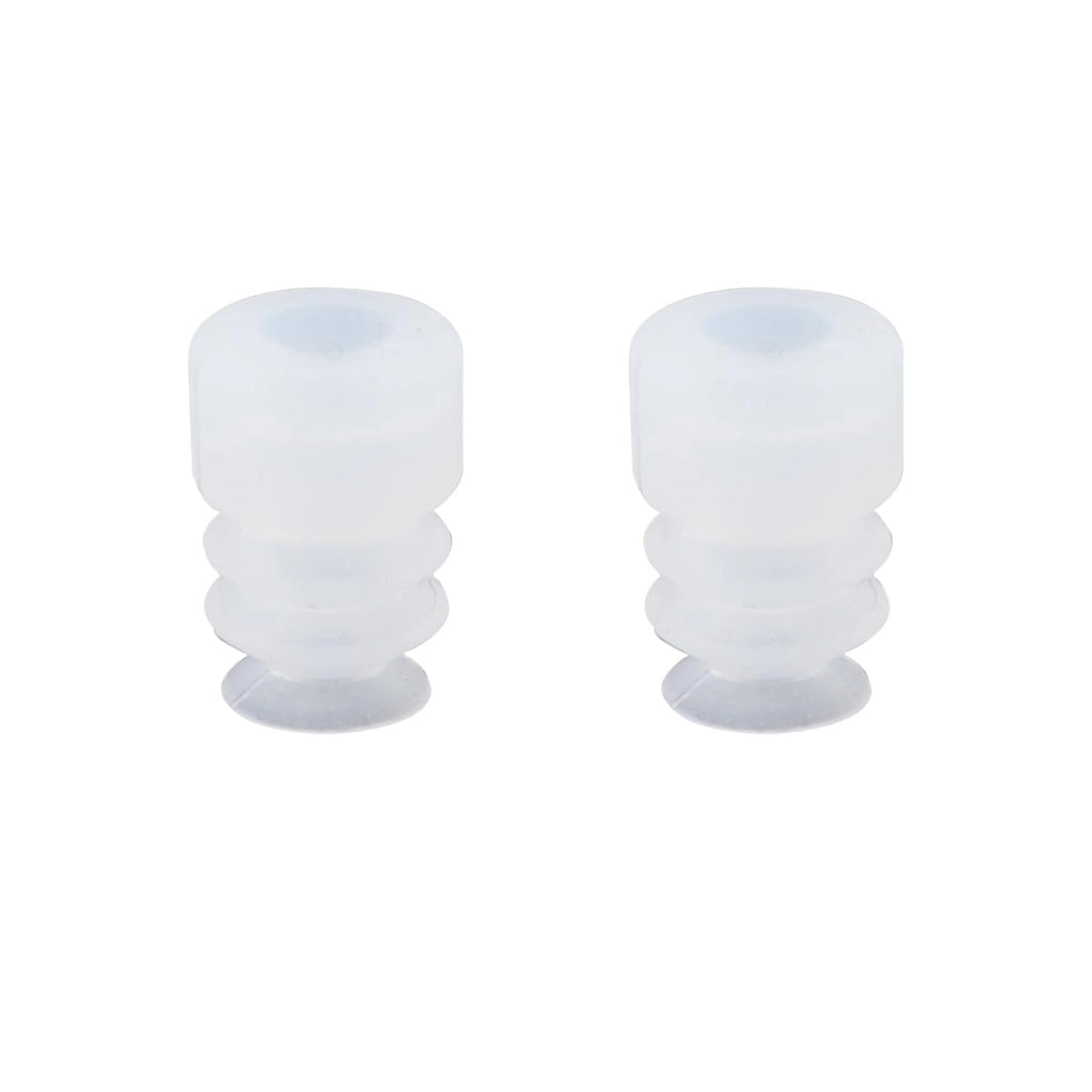 Confezione da 4 ventose in silicone, diametro 8 mm, filettatura M5, a 3 stadi