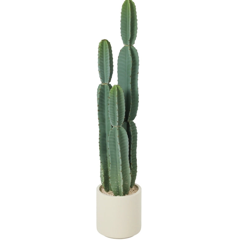 Cactus artificiale in vaso alto 111 cm, verde