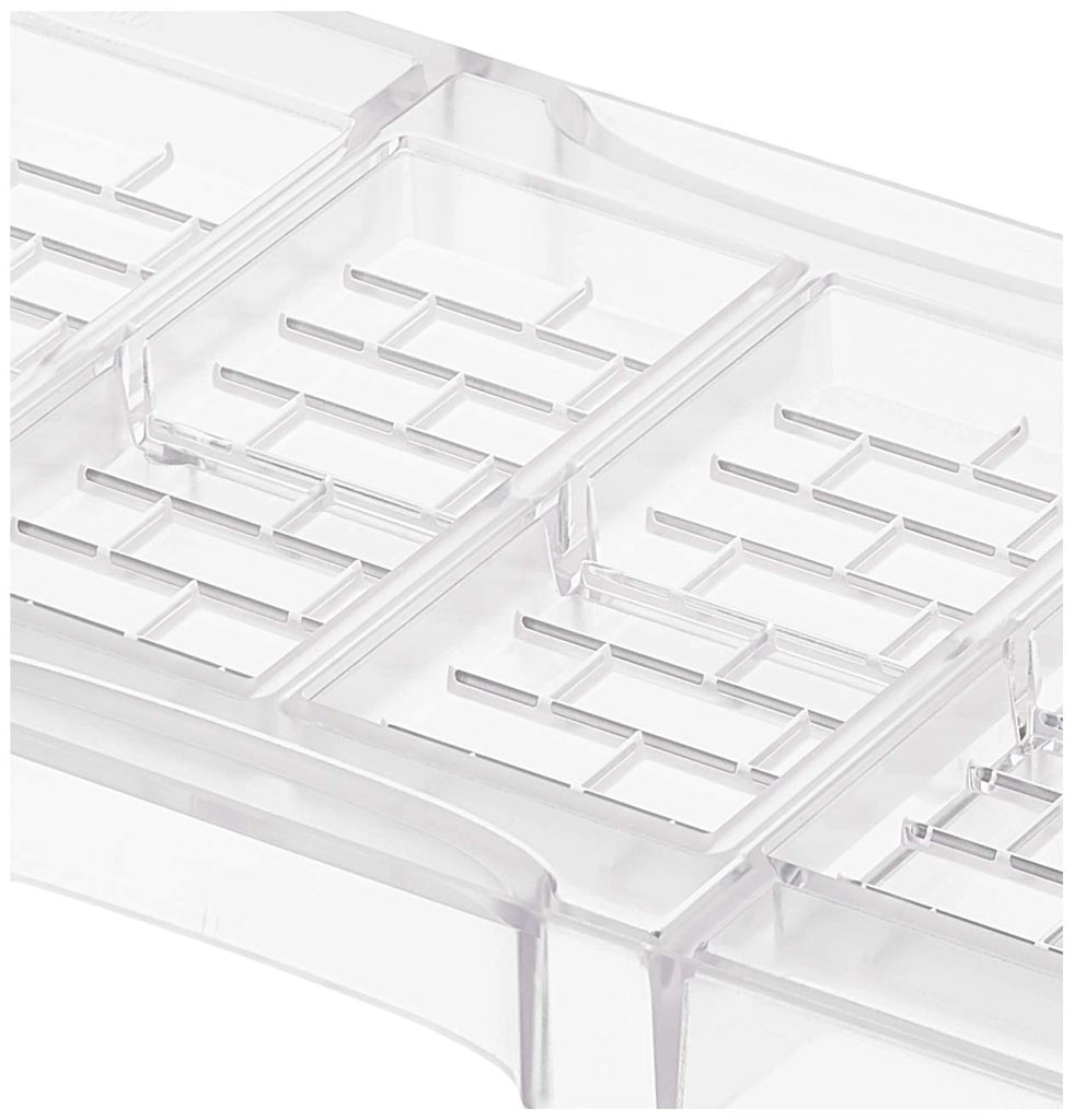 Matrici in plastica per cioccolato, in policarbonato, dimensioni 20x12x2,3 cm