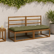 Cuscino per panchina VIANEN 100% Poliestere Verde Oliva 953014