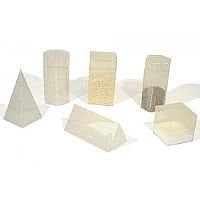 Set di sagome 3D, forme geometriche flessibili, 35x35 cm