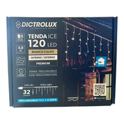 TENDA LUCI 120LED 4,8x0,6mt