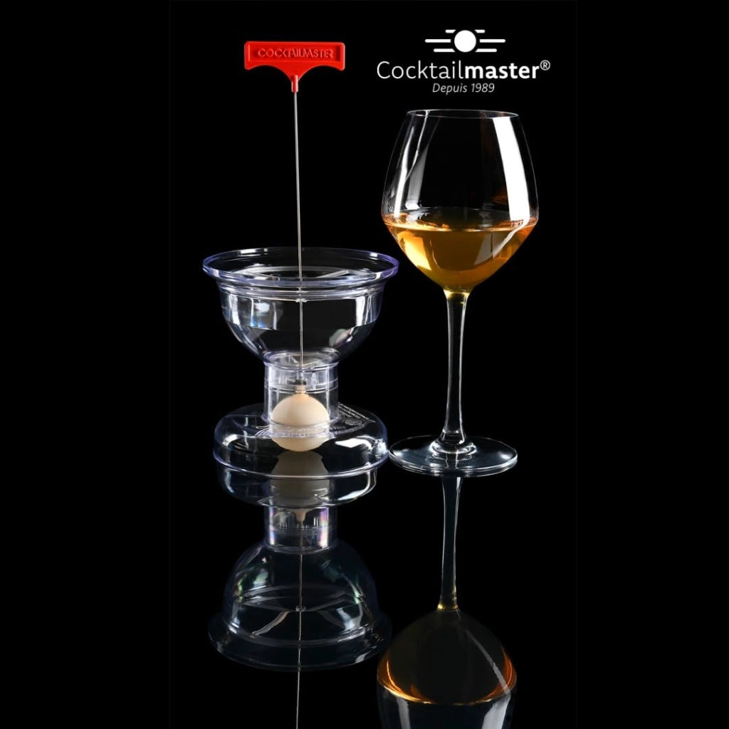 Miscelatore per cocktail multistrato, trasparente, in PP