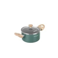 Mini padella in acciaio da 14 cm, marca Cooking Therapy, con coperchio