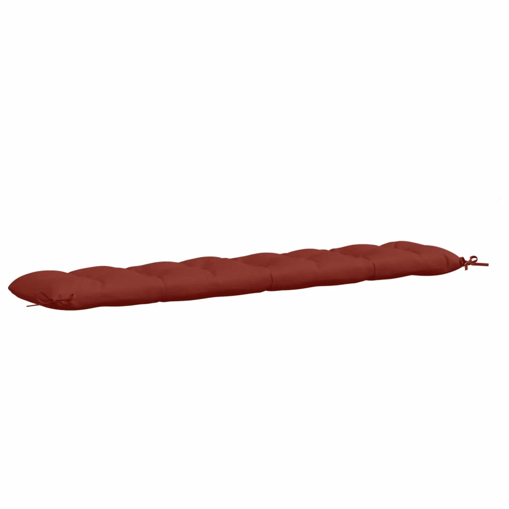 Cuscini per Panchina VIANEN 2 pz 100% Poliestere Rosso 953055