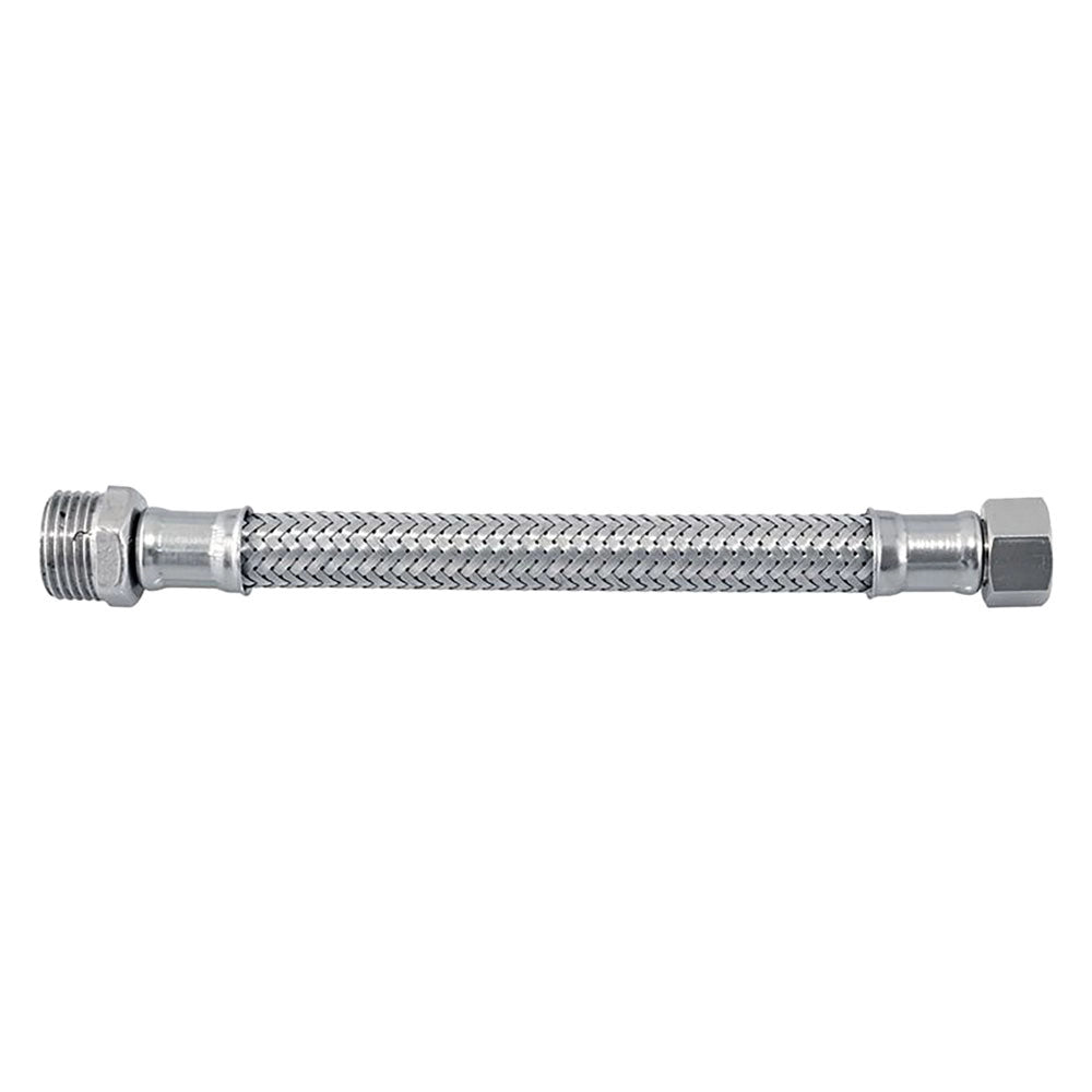 FLESSIBILE IN ACCIAIO INOX cm 40 F 1/2 x 1/2 F