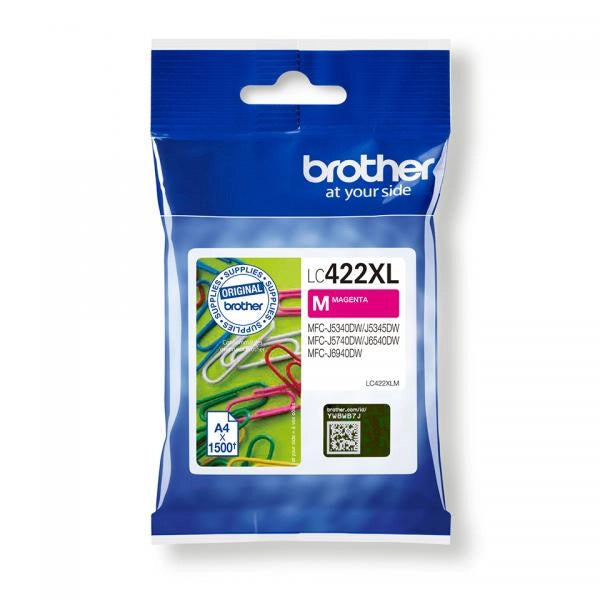 BROTHER CART INK MAGENTA, 422XL, 1500 PAG