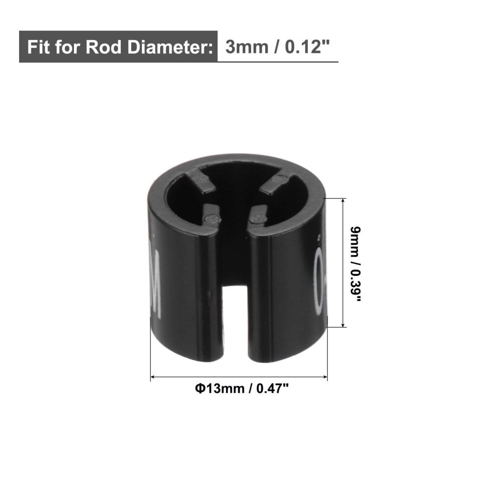 Etichette per appendini, colore nero, 250 pezzi, dimensioni 13 x 9 mm
