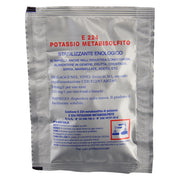 METABISOLFITO DI POTASSIO gr. 100