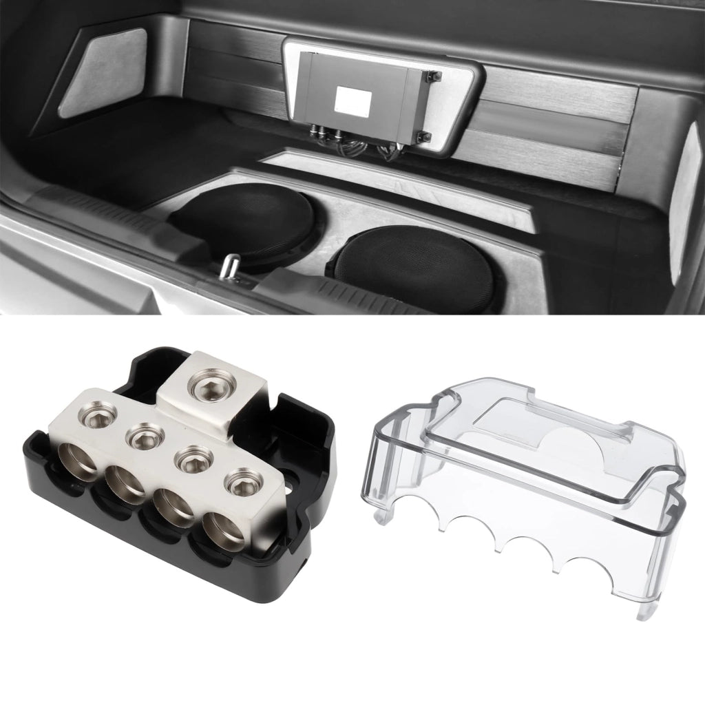 Blocco di distribuzione di corrente da 1/0 GA a 4x4 GA per impianti audio automobilistici