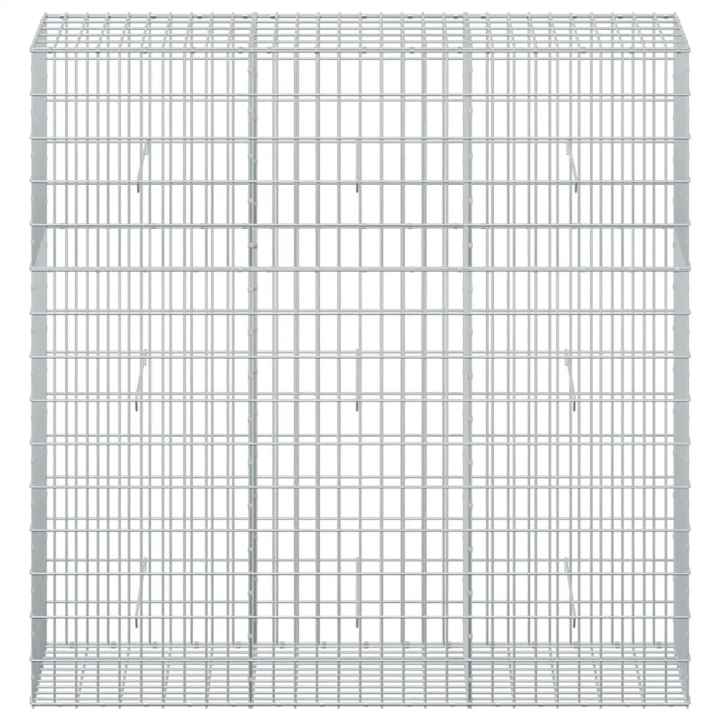 Gabione con Filo da 5 mm e Rete da 5x10 cm 150x50x150 cm 3464757