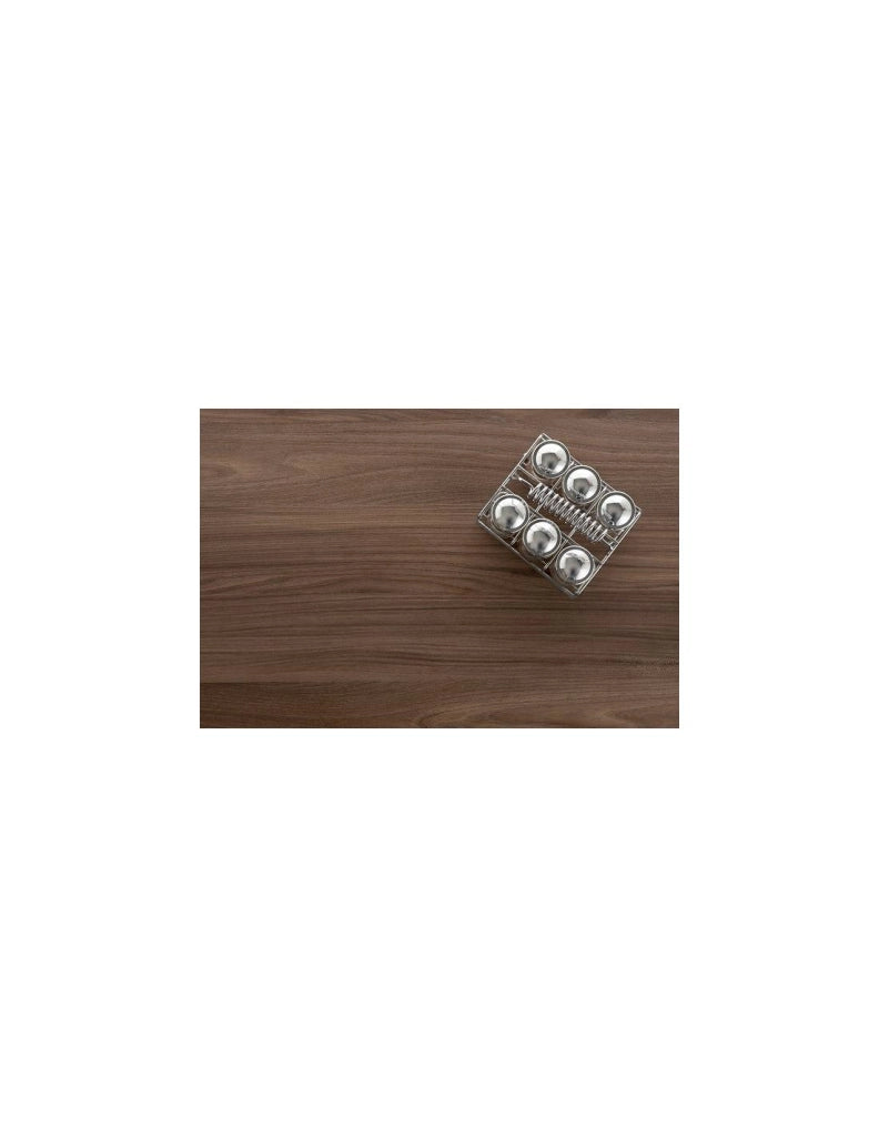 Carrello da cucina ONDA ALUMINIUM con ruote e 3 cestelli