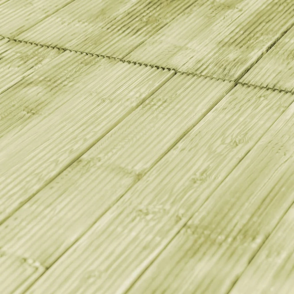 Pavimento da Deck 60 pz Verde impregnato 1.44 m² 3449757