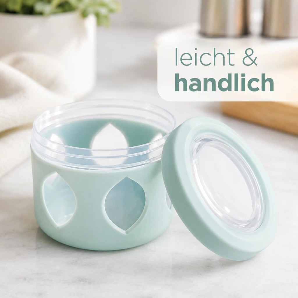 Set di 8 contenitori piccoli da 115 ml, ideali per snack e salse