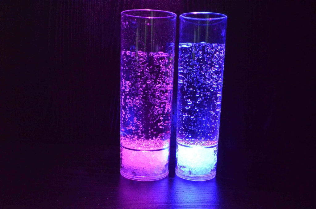 Bicchiere da long drink in plastica trasparente, capacità 400 ml, ideale per feste