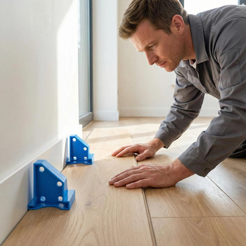 20 distanziatori per laminato, 7 e 13 mm, colore blu
