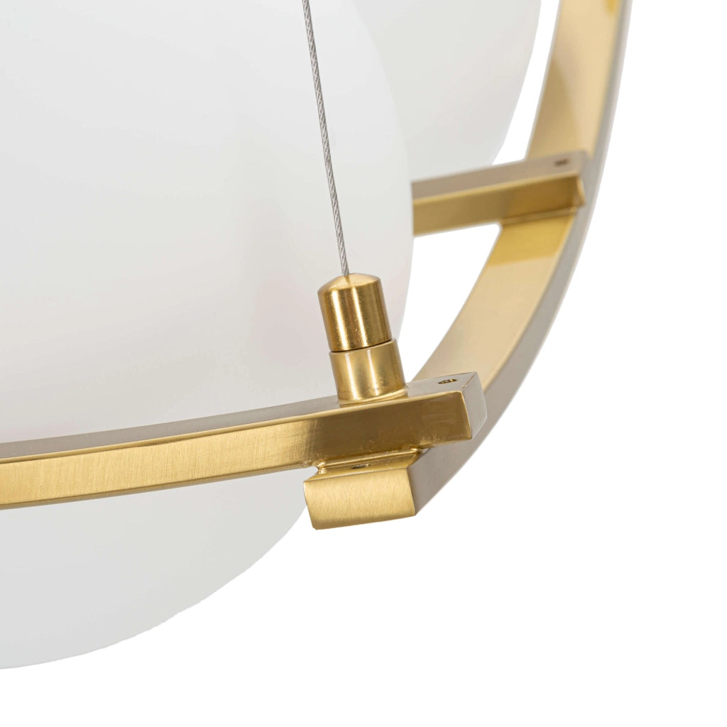 Dariniti, Lampada da Soffitto Necessarie 4 Lampadine, oro