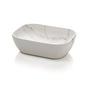 Lavabo da appoggio ZONTA bianco calacatta