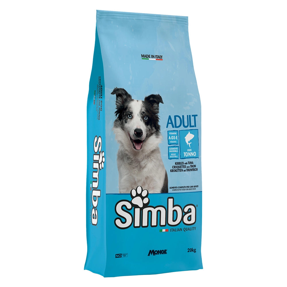 CROCCHETTE PER CANI 'SIMBA' tonno - kg 20