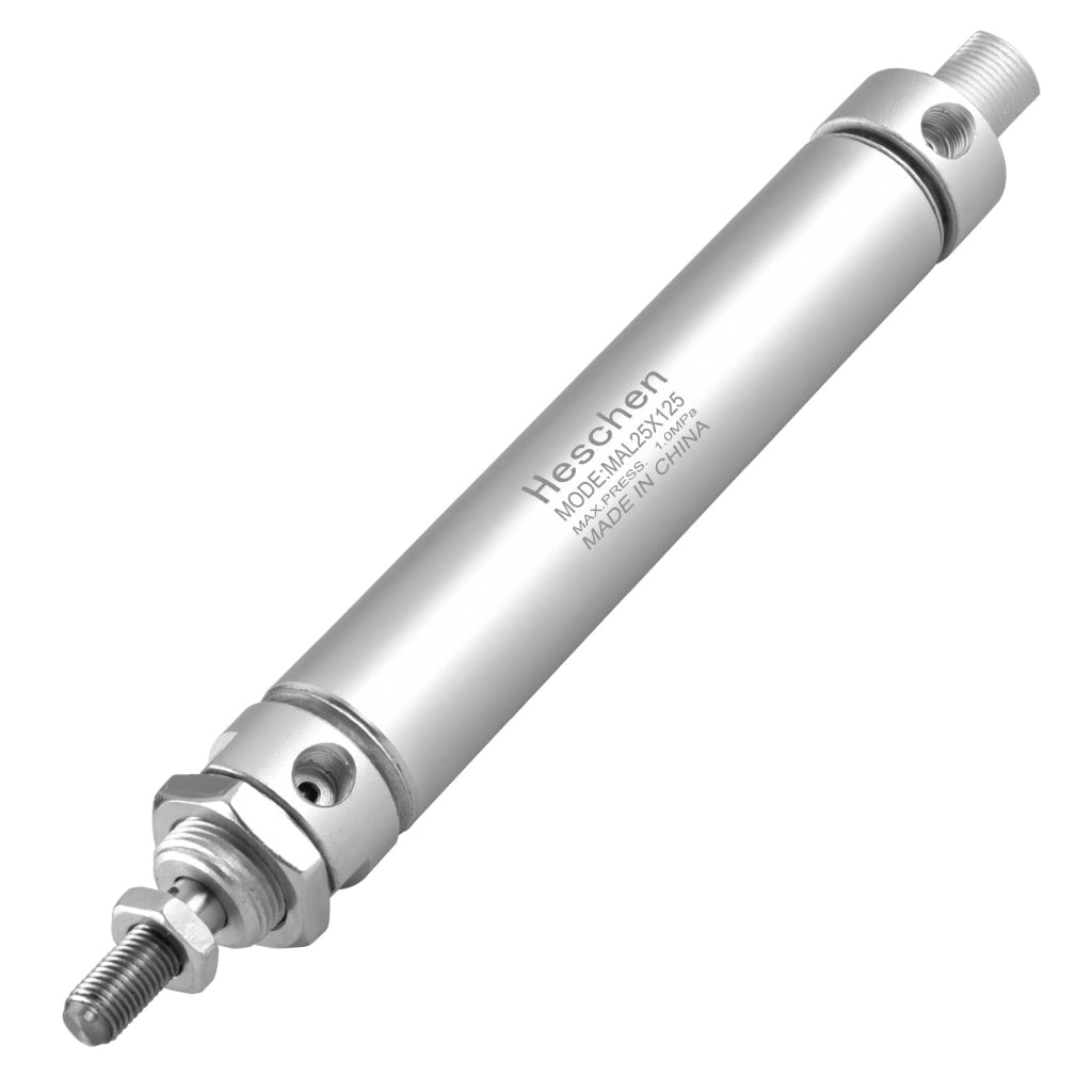 Cilindro pneumatico MAL 25-125, diametro 25 mm, corsa 125 mm, a doppio effetto