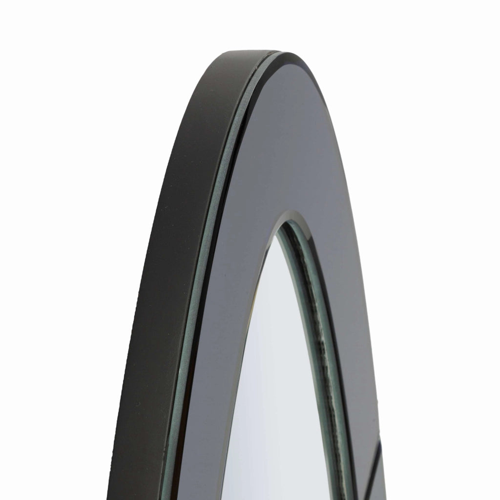Trakai, Specchio Forma Ovale, 55x150h cm blu