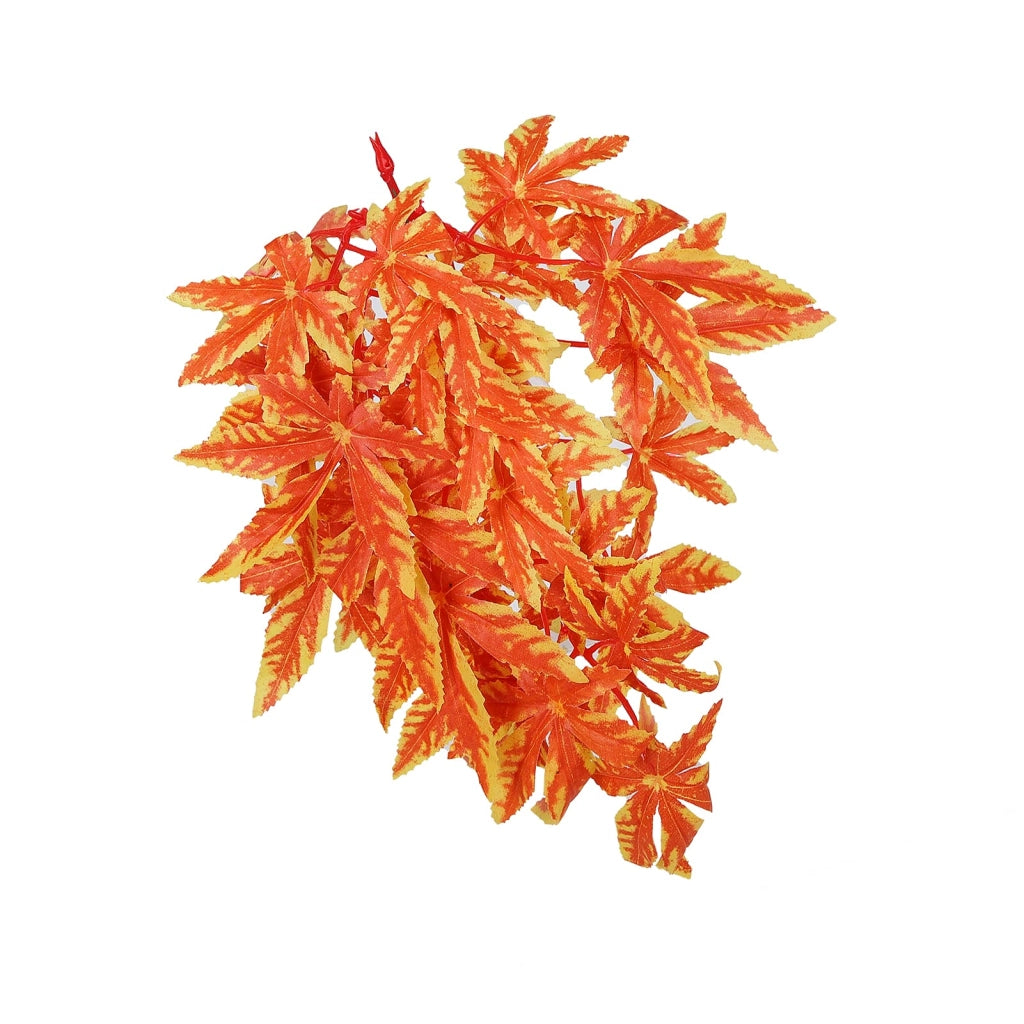 Pianta artificiale a forma di rettile, con ventosa, 30 grammi, arancione