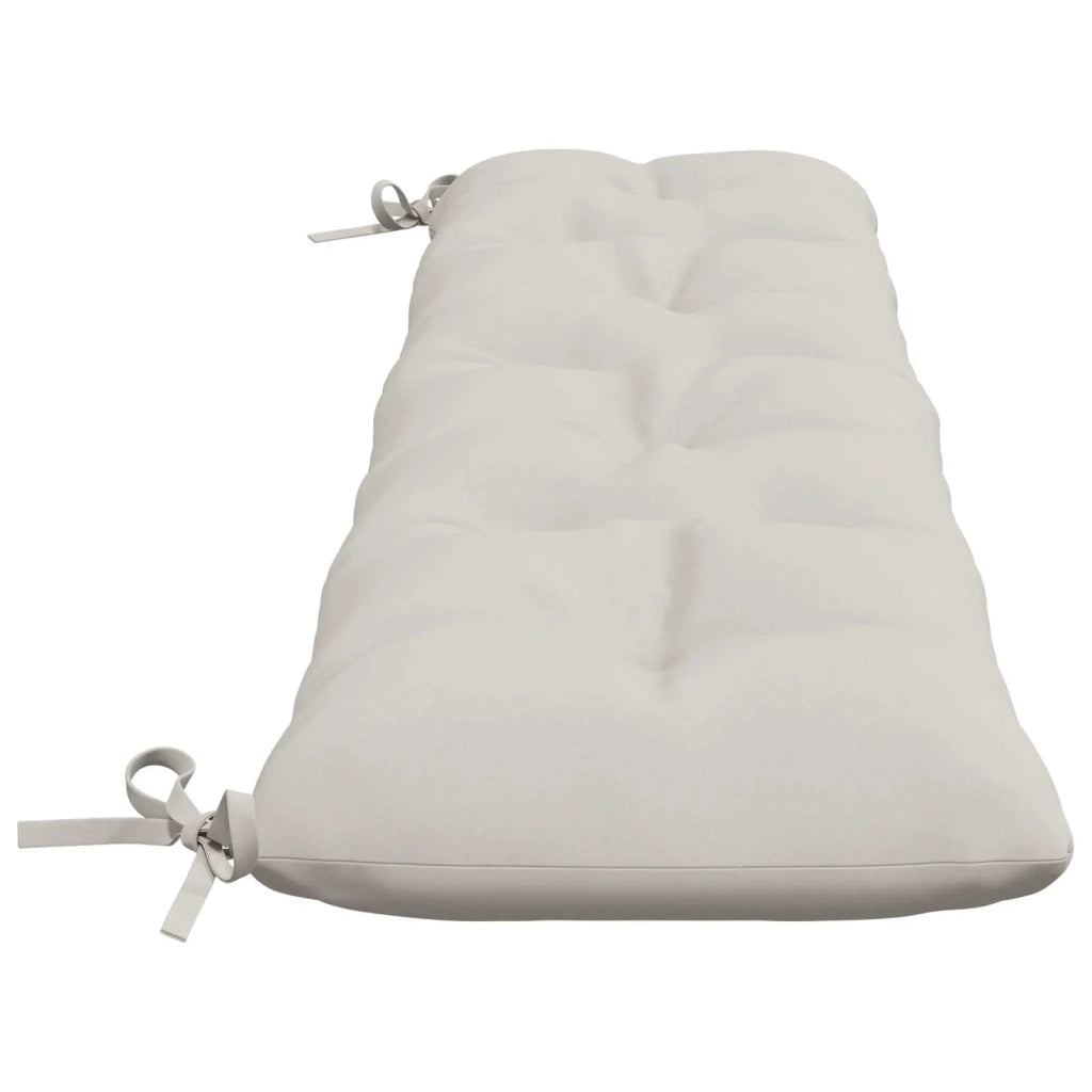 Cuscini per Panchina VIANEN 2 pz 100% Poliestere Bianco 952949
