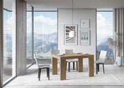 Tavolo da Pranzo Allungabile in Nobilitato 120/224x90 Roxell Premium Quercia Natura