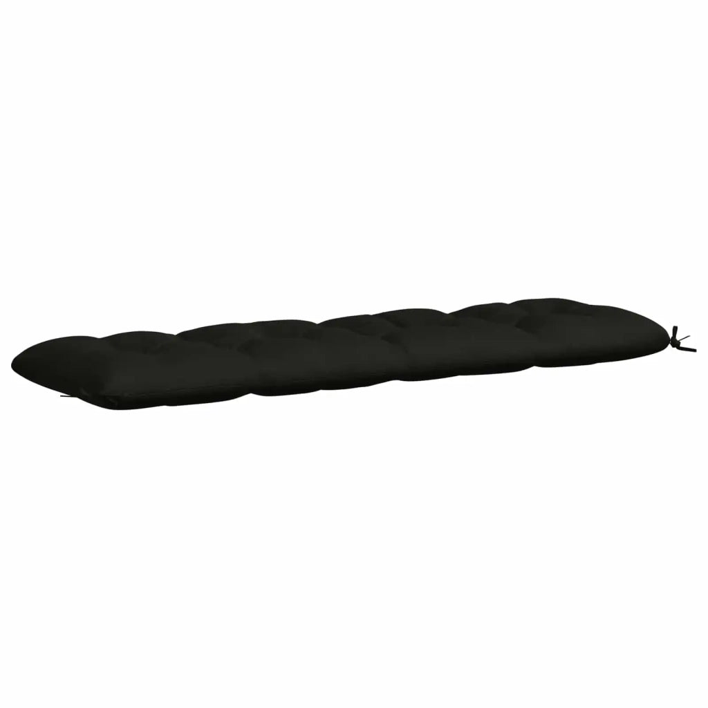 Cuscini per Panchina VIANEN 2 pz 100% Poliestere Nero 952909