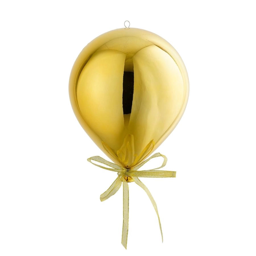 PALLONCINO ORO DECORATIVO DA APPENDERE 20 CM EDELMANN