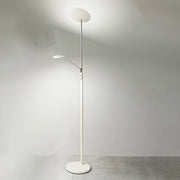 Piantana Moderna Miranda Metallo Bianco Acrilico Led 28W 3000K