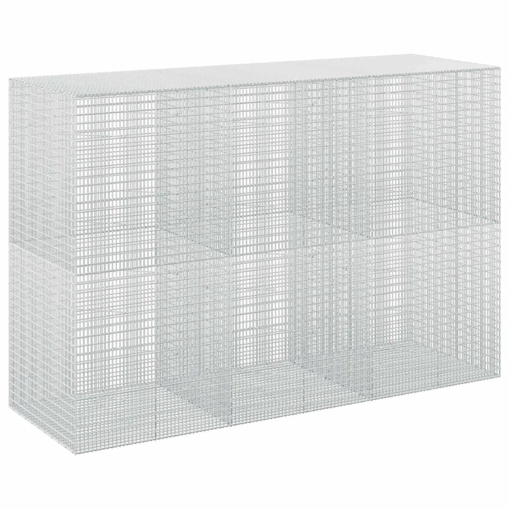 Gabione con Filo da 5 mm e Rete da 5x2,5 cm 300x100x200 cm 3463920