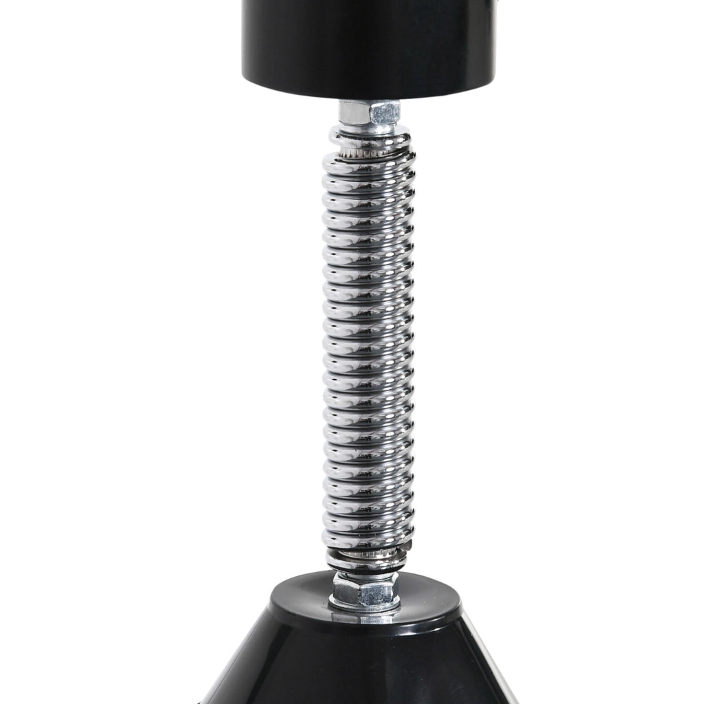 Attrezzo da boxe a parete con punching ball e asta reflex regolabile