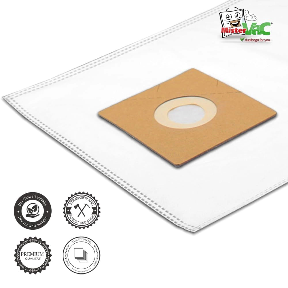20 sacchetti per aspirapolvere compatibili con Trisa Classic Clean T6801 SG