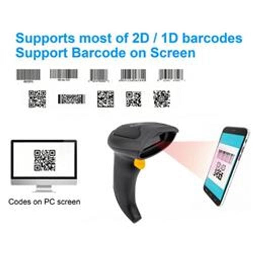 BARCODE WIRELESS 2D LUNGA DIST.CON STAND