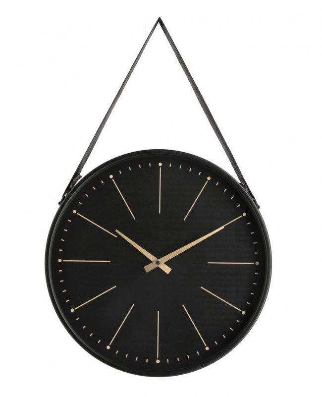 3x Orologio da parete nero 40x66 cm
