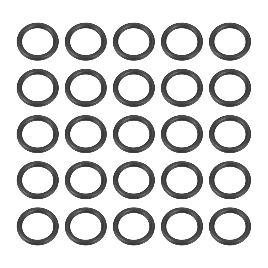 Guarnizioni O-ring in nitrile, 7x5x1 mm, confezione da 50 pezzi, materiale NBR