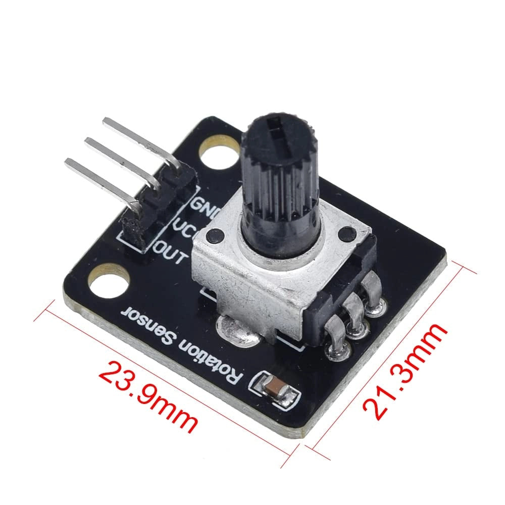 Modulo analogico con 10 potenziometri rotativi per Arduino e Raspberry Pi