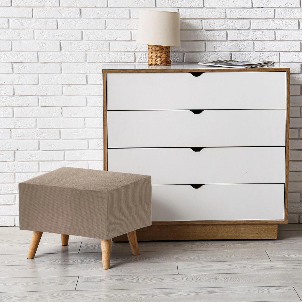 Copertura elastica per pouf, lunghezza da 130 a 160 cm
