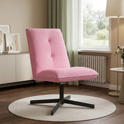 Sedia girevole Rosa Tessuto 42045546