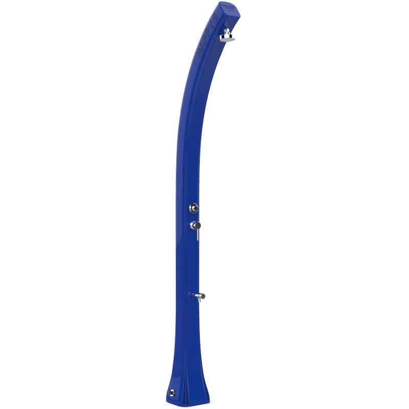 Doccia solare da piscina HAPPY BEACH 28 LITRI in polietilene, con temporizzatore e lavapiedi - Doccia Solare Da Piscina Happy Beach 28 Litri In Polietilene, Con Temporizzatore E Lavapiedi  Colore Fuxia Colore: Blu