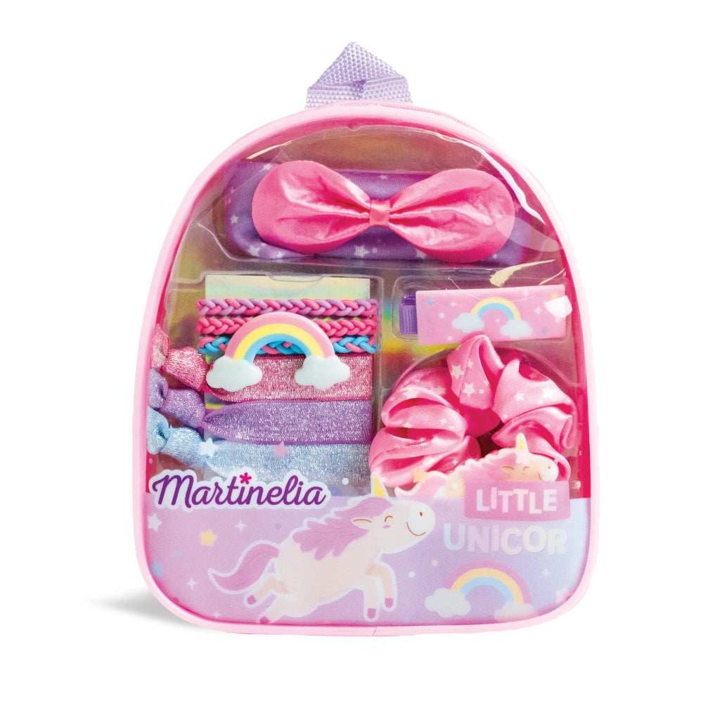 Martinelia borsetta Little Unicorn con accessori per capelli