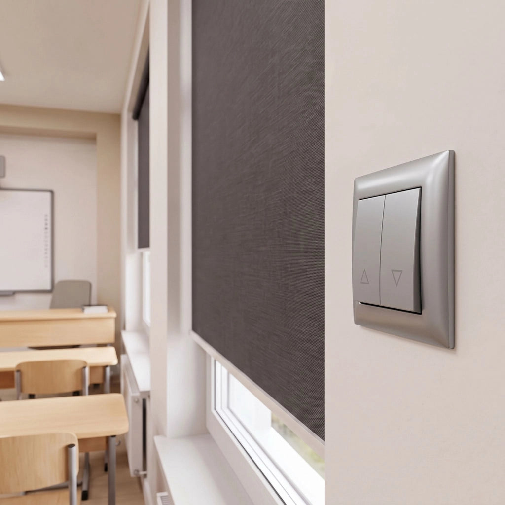 Interruttore Per Veneziane Con Cornice Oste Jnh009-w Grey