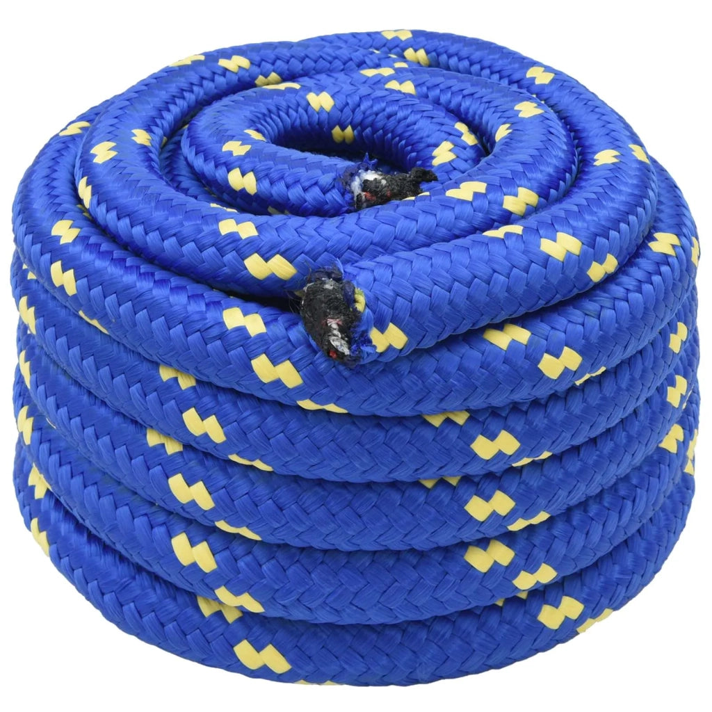 Corda multiuso 50 mm 10 m Blu PP 15000 kg Carico massimo 3473238