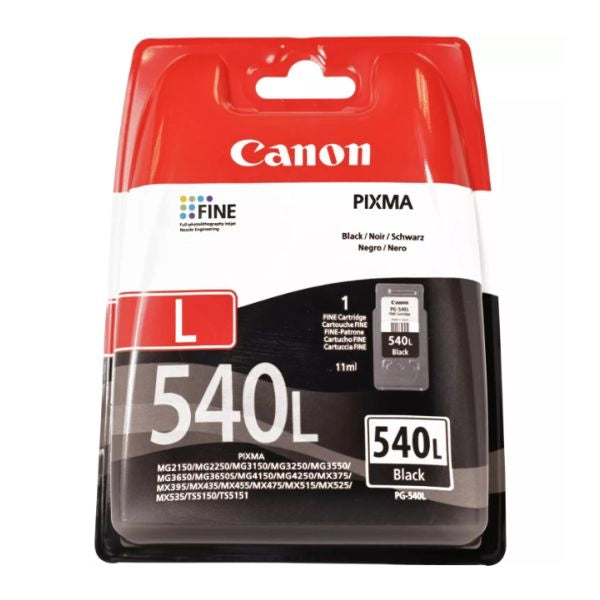 Canon pg-540l cartuccia d'inchiostro 1 pz originale resa standard nero - 5224B001