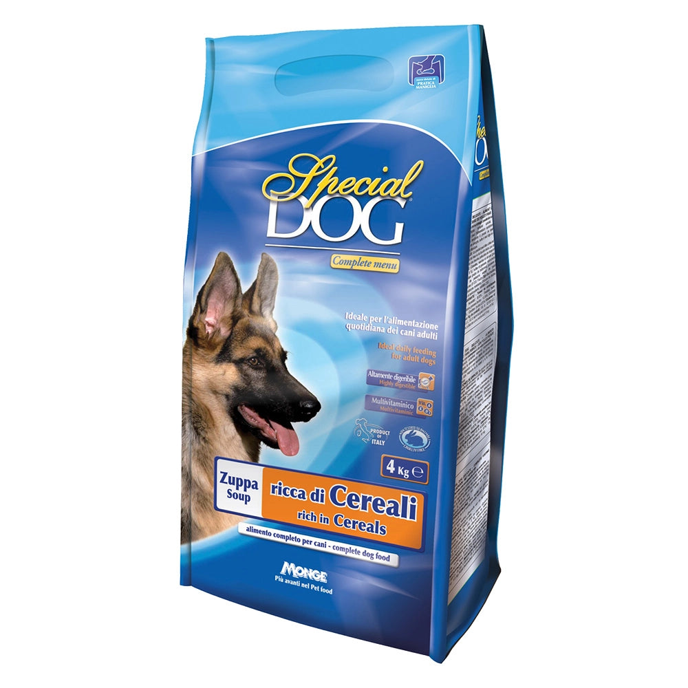 CROCCHETTE MULTIVITAMINICHE 'SPECIAL DOG' Zuppa c/cereali - kg 4